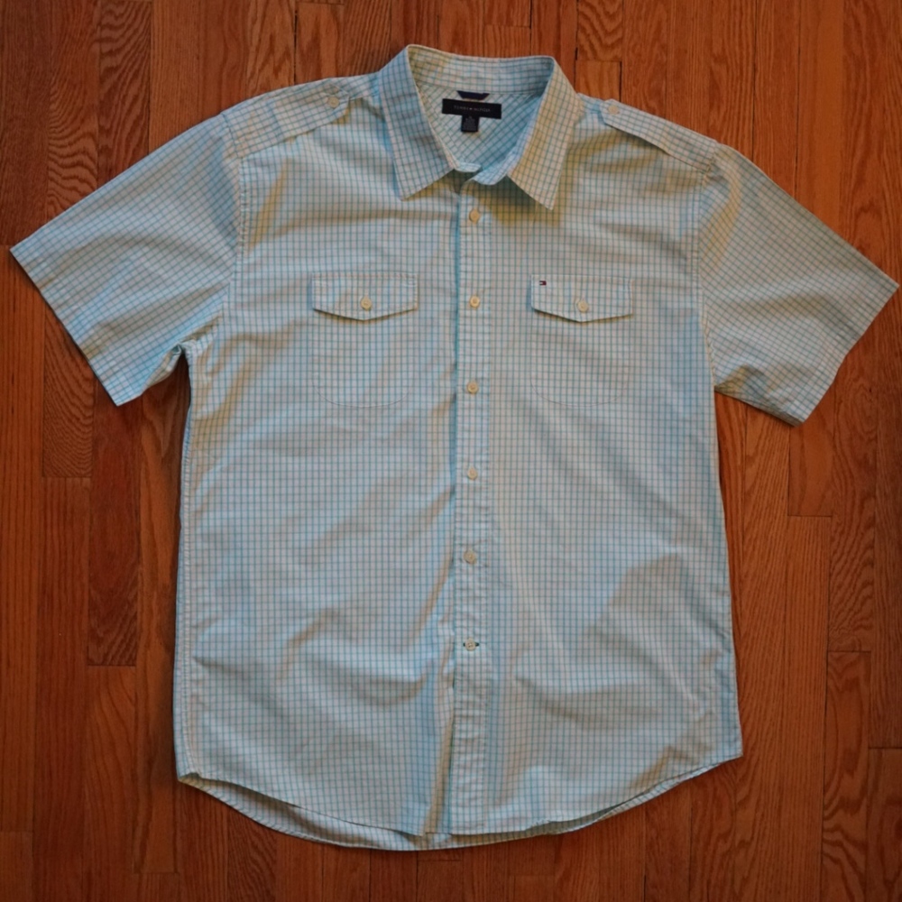 Tommy Hilfiger Short Sleeve Button Up